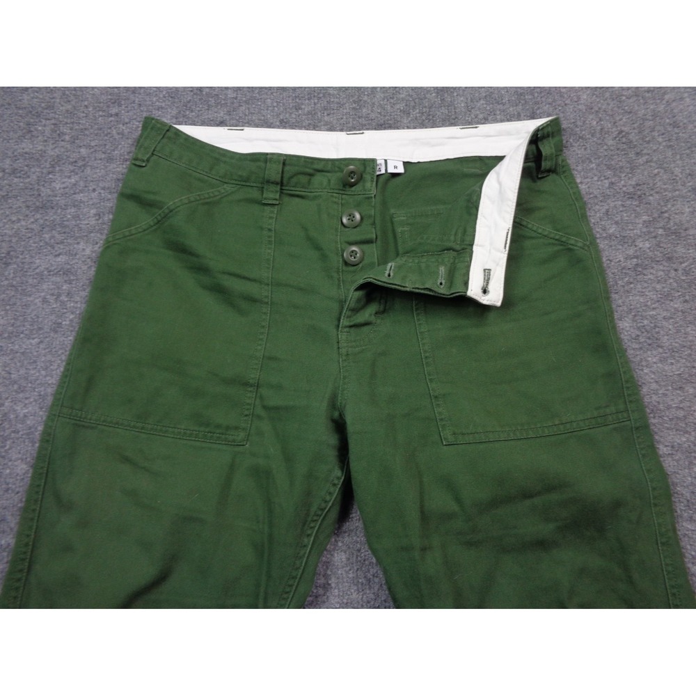Topo Designs Military Field Pants 34 Green Minimalist Hiking Outdoors Sportswear - Picture 2 of 14